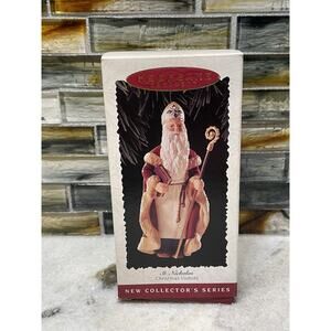 Hallmark Keepsake Ornament 1995 St. Nicholas First Christmas Visitors Series